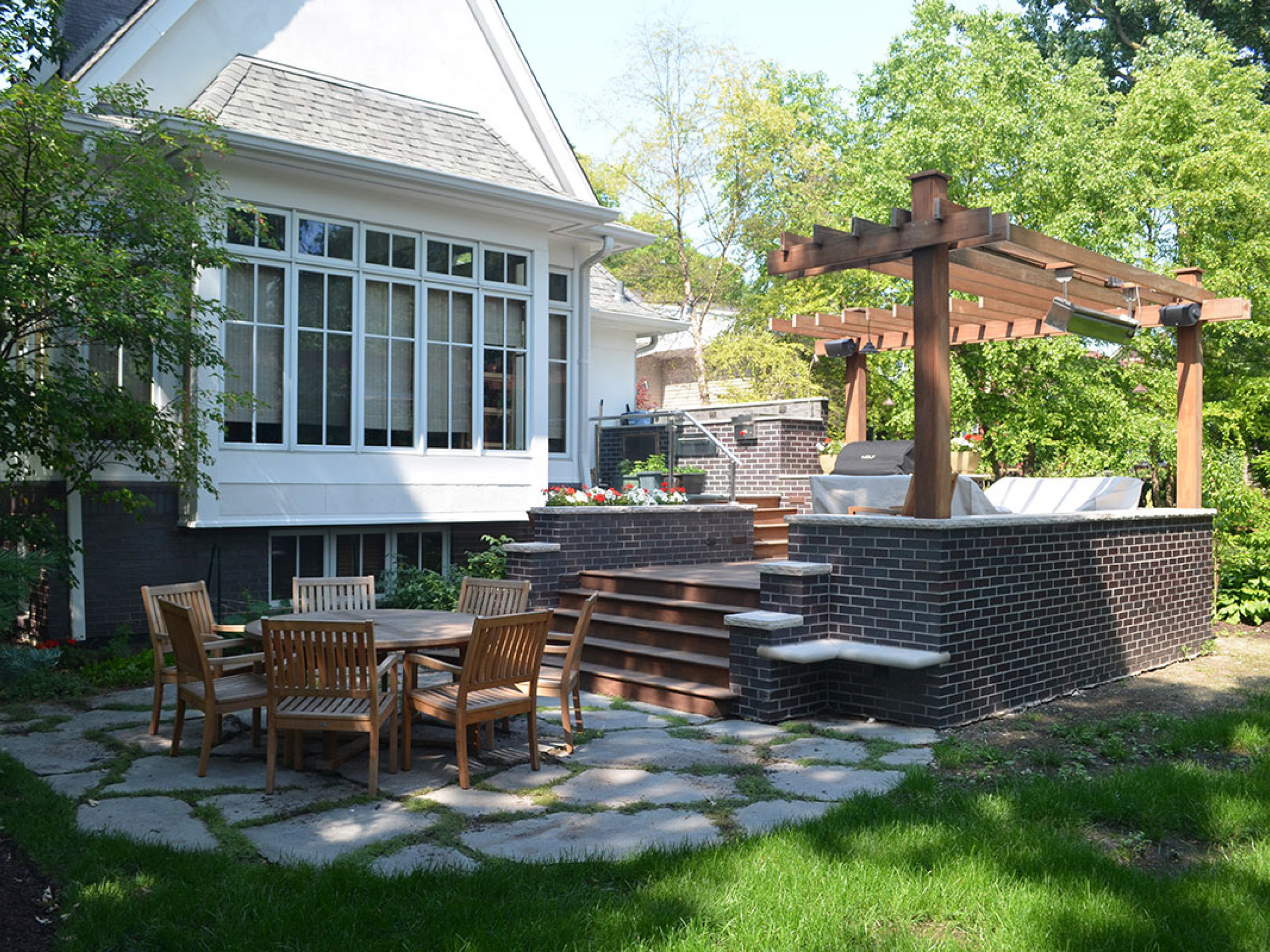 Wilmette Private Residence - Custom Hardscape Improvements